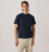 CAMISETA DE ALGODÓN CON LOGO BORDADO AZUL